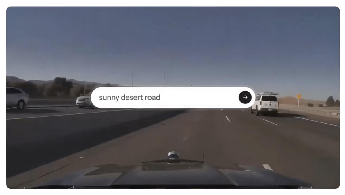 Deze AI simuleert urenlang fotorealistisch rijden zonder game engine